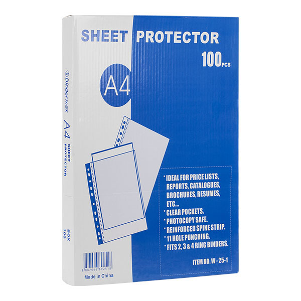 Þunnir A4 glærir gatapokar 0,08 mm. Pokarnir eru sýrufríir.
Þunnir A4 glærir gatapokar 0,08 mm. Pokarnir eru sýrufríir.