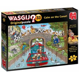 Púsluspil 1000 bita - Calm on the Canal